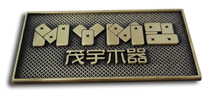 Custom metal badg